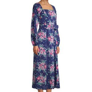Prospect the Label | Belted Midi Dress, Floral